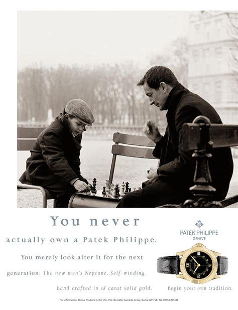 patek philippe generations ad